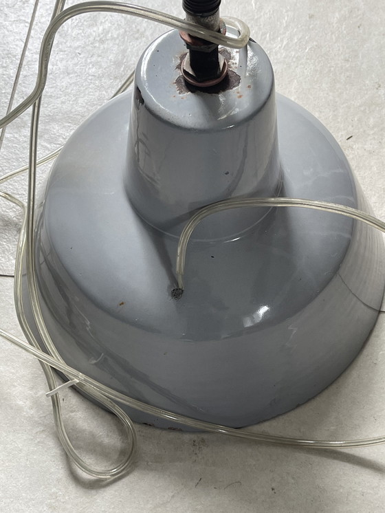 Image 1 of Emaille industriële lamp 