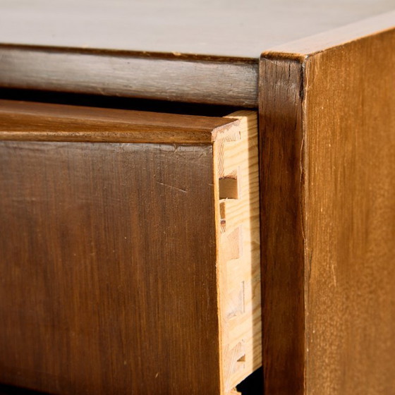 Image 1 of Cassettiera in teak MK11147 con sei cassetti
