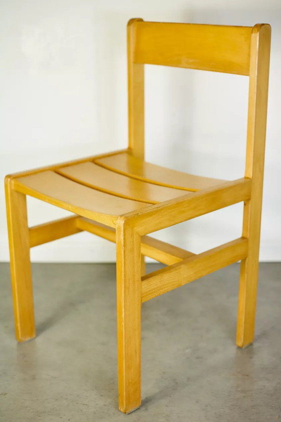 Image 1 of Sedia in legno André Sornay