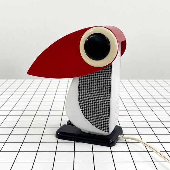 Image 1 of Penguin Tafellamp van Fernando Cassetta voor Tacman, 1970