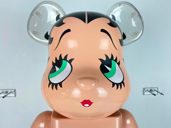 Image 1 of Bearbrick Betty Boop black version 1000% MEDICOM toys