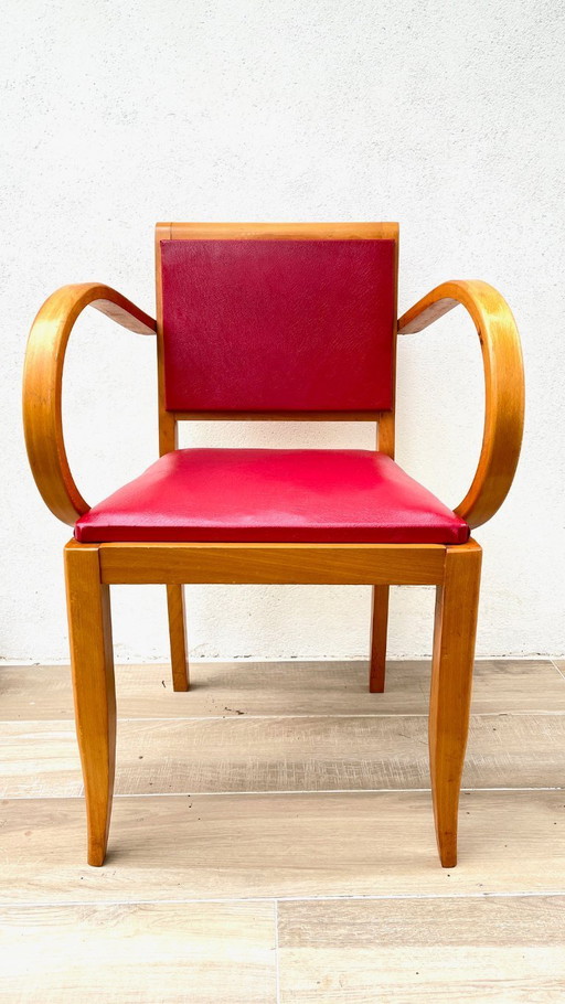 FAUTEUIL Bridge DESIGN 1960 Frankreich