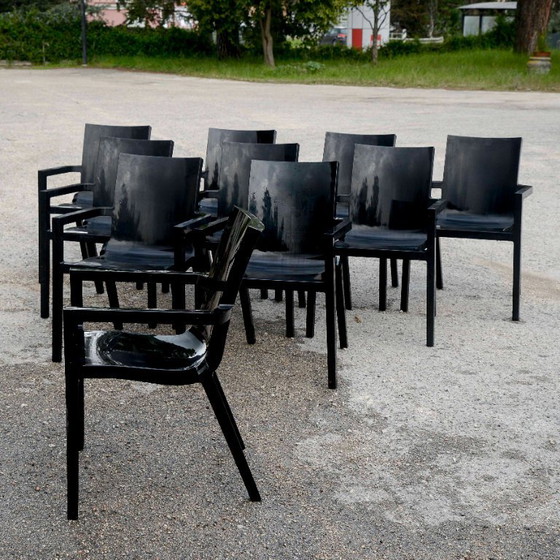 Set 10 Sedie Driade Deville Sedia Poltroncina By Christophe Pille – Poltrone, Plastica (photo 4 of 13)