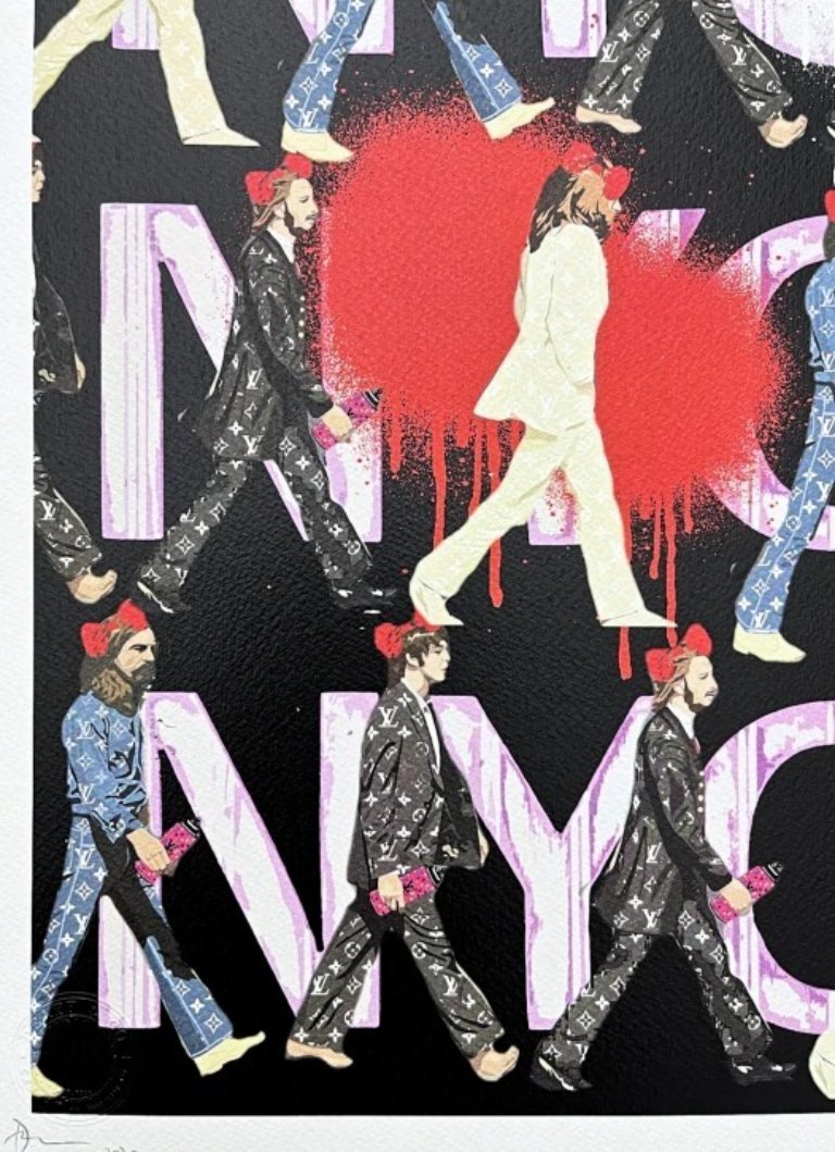Death NYC – Beatles und NYC – Limitierte Auflage mit Zertifikat