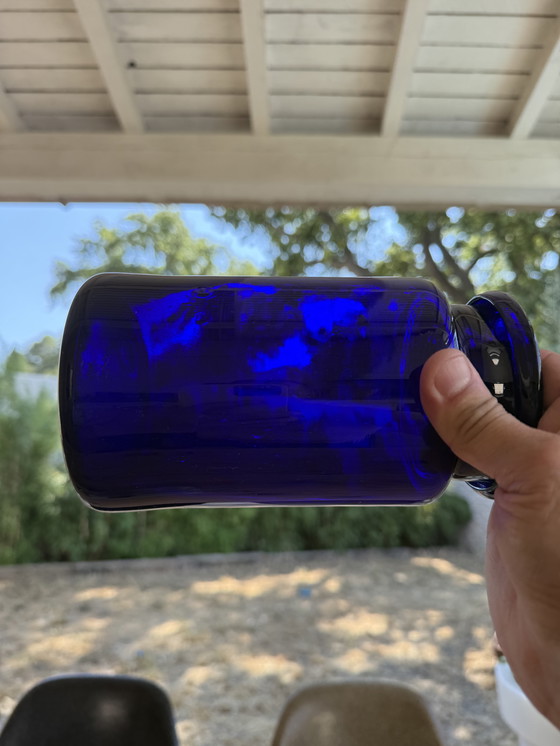 Image 1 of Kobaltblauwe apothekerspot Memphis Klein Maeght