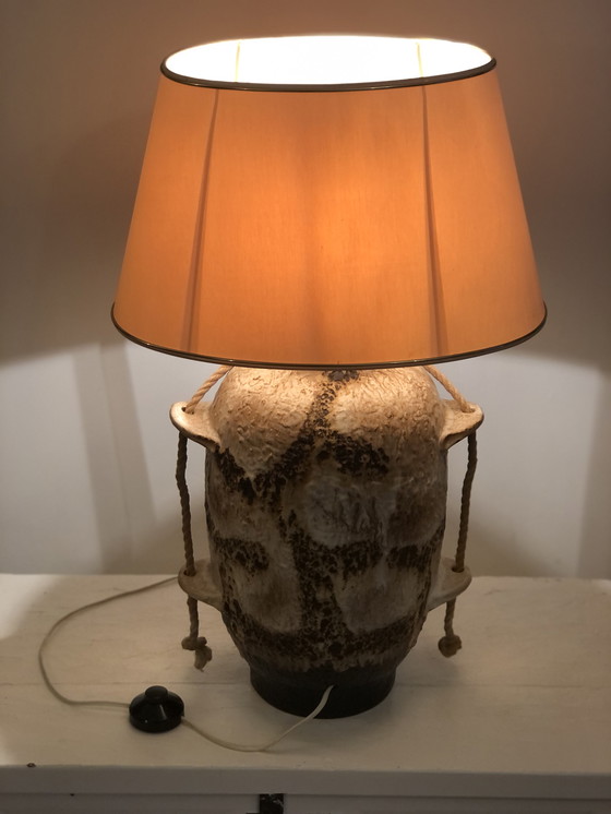 Image 1 of Lampe Vintage Fat Lava Par Dumler Et Breiden 1960