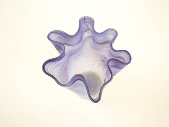 Image 1 of Purple tulip vase, Danish design, 1970s, made in Denmark