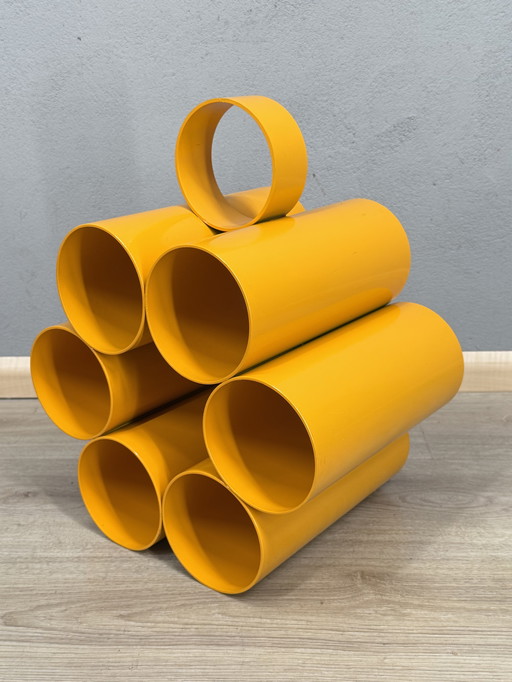 Portabottiglie / portariviste Space Age Vintage OPAL Möbel