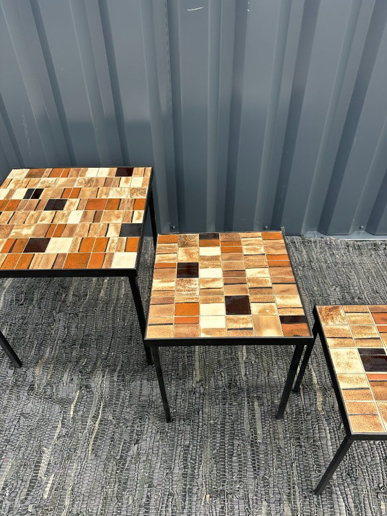 Mado Jolain Trio di Tavolini da caffè – Ceramic, Metal (photo 8 of 25)