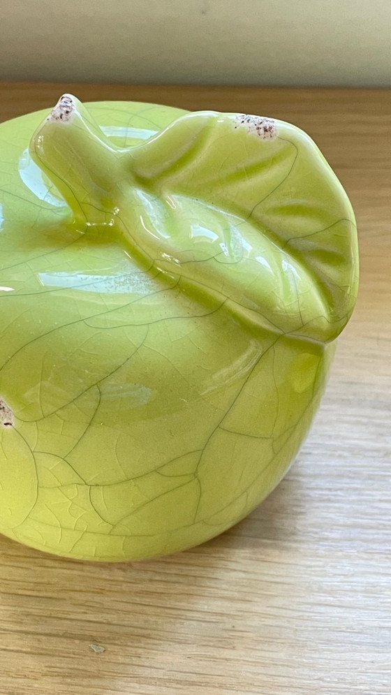 Image 1 of POMME POIRE Céramique Effet Craquelé