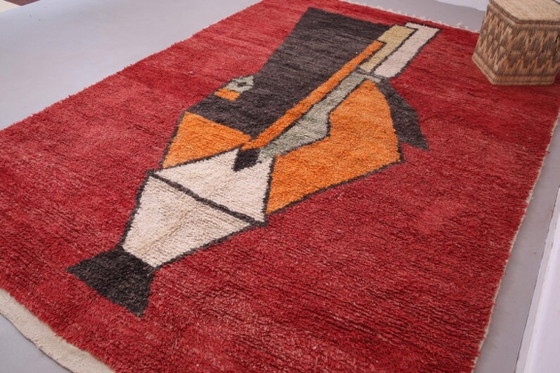 Tapis En Laine Naturel L200xH300cm Fait Main – Wool (photo 8 of 16)