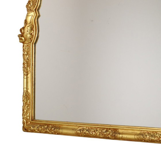Image 1 of Grote Houten Spiegel Rococo Stijl 124cm