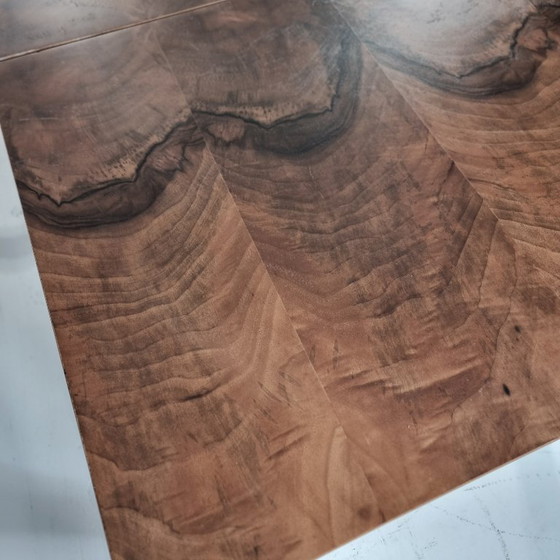 Image 1 of Art Deco Dining Table in Walnut, 1960s