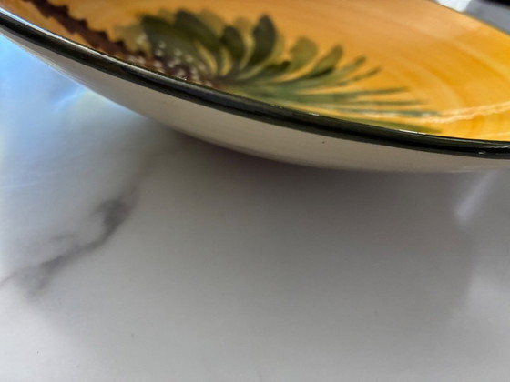 Runde Keramikschale in Palmenform, Kerzenhalter – Poterie le Photophore, Geschirr, Ceramic (photo 5 of 7)