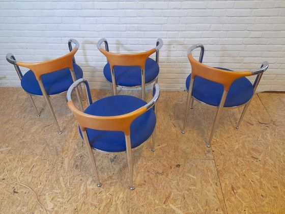 Image 1 of 4 chaises de salle à manger Bolero de Fasem