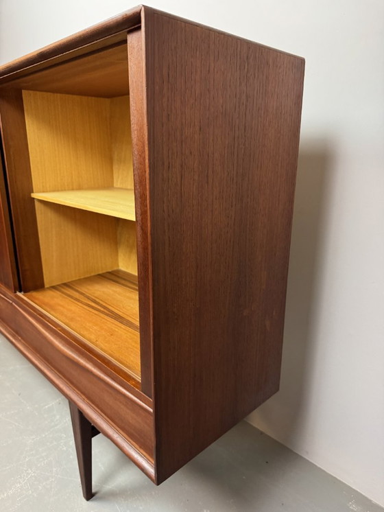Image 1 of Skandinavisches Mid-Century-Design-Highboard, zugeschrieben E.W. Bach für Sejling Skabe, Dänemark, 1960er Jahre