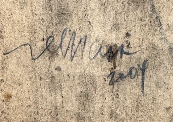 Image 1 of Robert Detheux surrealistisches Gemälde "L'indélicatesse" von 2004