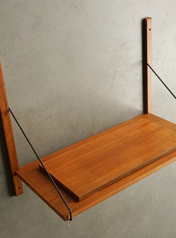 Image 1 of Drehbares Royal-Regal von Poul Cadovius für Cado. 1960s