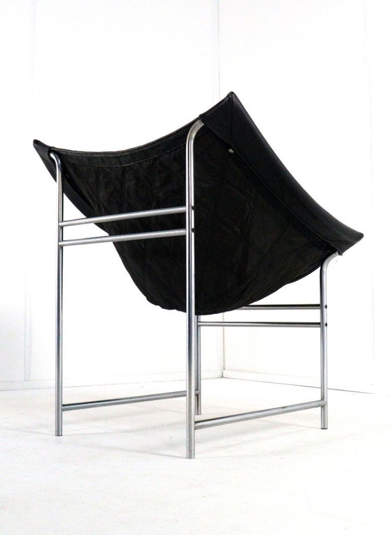 Image 1 of Set of 2 Gerard van den Berg Montis Swing armchairs chairs vintage