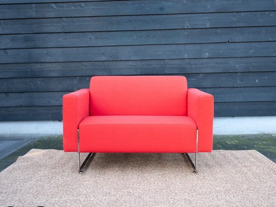 Image 1 of Artifort Mare | Loveseat design sofa red | René Holten
