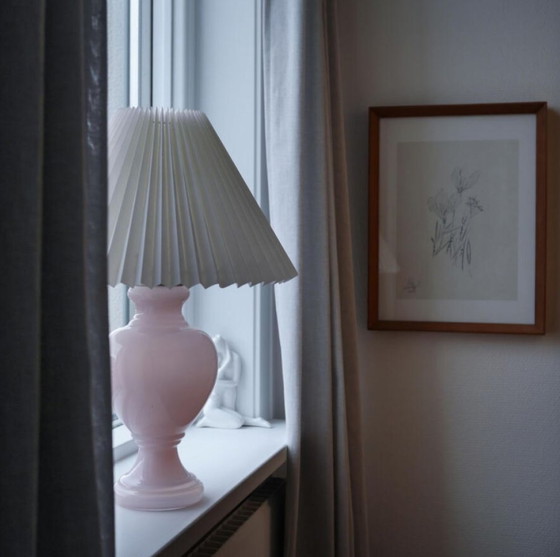 Image 1 of Vintage Holmegaard Florence Table Lamp | Royal Copenhagen | 1980-1990