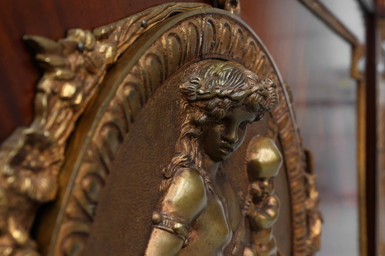 Image 1 of Hoogwaardige 20e-eeuwse mahonie buffetkast in Lodewijk XVI-stijl, E.P. Ehalt, Frankrijk