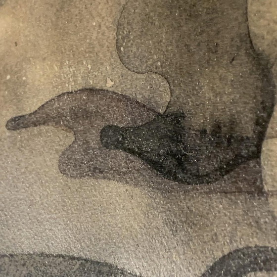 Gerard Daran, Male Faces, 3 Men, Mixed Media, 1970s – Paintings & Drawings (photo 7 of 14)