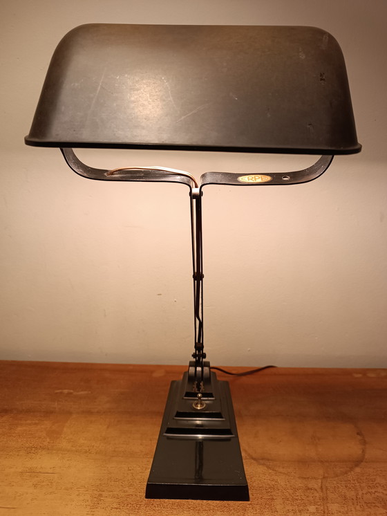 Image 1 of Lampe de bureau / lampe de notaire vintage des années 1920