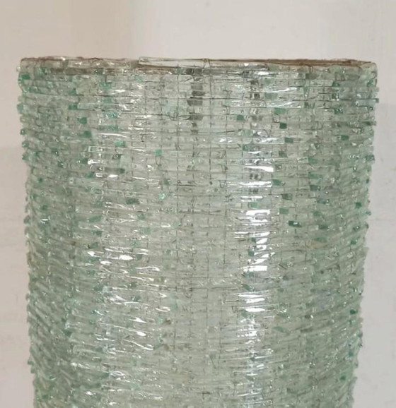 Image 1 of lampadaire vintage en verre