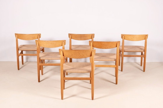 Image 1 of 6x Sillas de comedor Børge Mogensen Øresund en roble