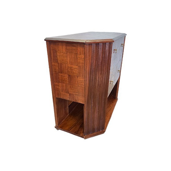 Image 1 of French Art Deco rosewood chest of drawers, 1920s/1930s
