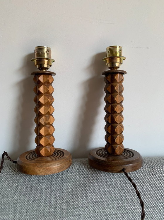 Image 1 of 2 lampade da tavolo in stile francese Dudouyt