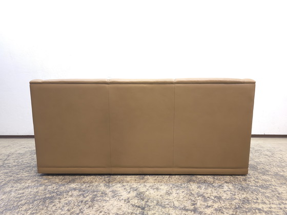 Image 1 of Poltrona Frau Set de tres plazas con sillón, sofá de cuero, sillón de diseño