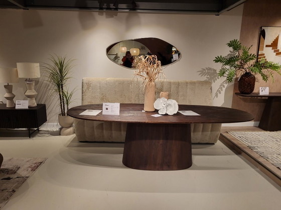 Image 1 of Dining table with dining table bench