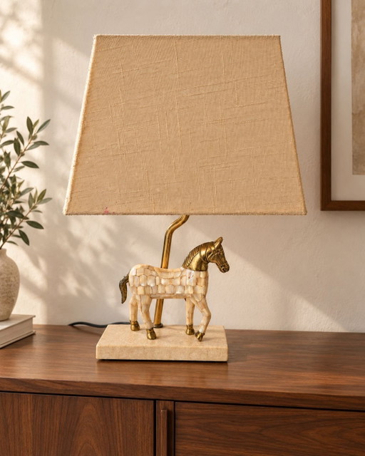 Hollywood Regency Tischlampe