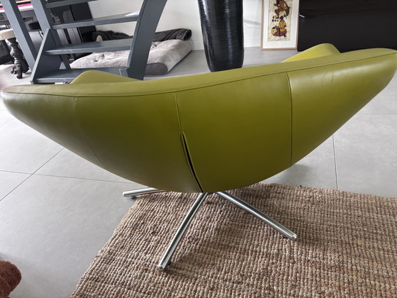 Image 1 of LABEL Vandenberg Gigi fauteuil olijfgroen draaibaar GA DIRECT NAAR PRODUCTINFORMATIE