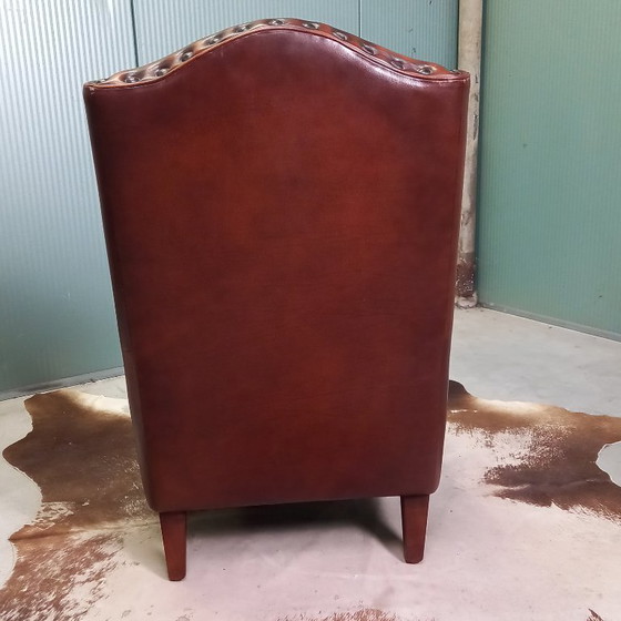 Image 1 of Poltrona da biblioteca particolarmente bella con borchie