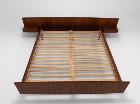 Image 1 of Letto galleggiante in palissandro danese di Sannemans Møbelfabrik