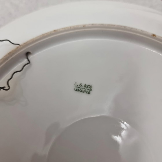 Image 1 of Vintage Bavarian porcelain plates, 2nd half of the 20th century