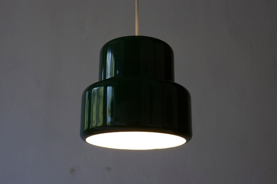 Lampada a sospensione modello ‘Poker Mini’ disegnata da Jo Hammerborg per Fog & Mørup, Danimarca, anni '70 (photo 5 of 5)