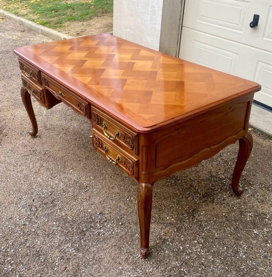 Image 1 of Großer Schreibtisch im Stil Ludwigs XV.