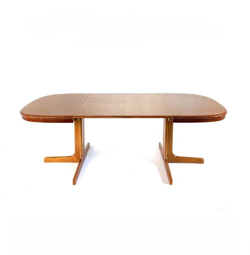 Vintage XL extendable dining table, Lübke '60