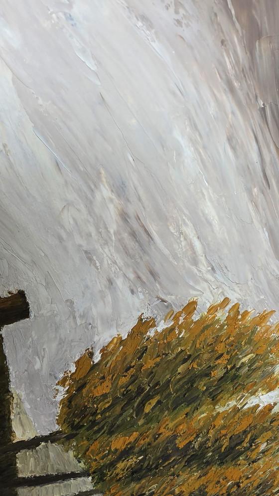 Image 1 of J. Engelen – Paysage à l'huile | 1985 | 40 x 50 cm