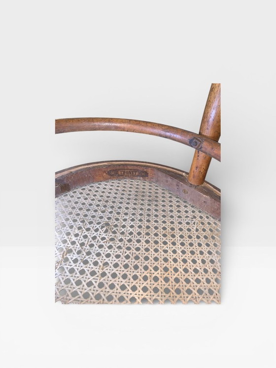 Image 1 of Set of 4 Authentic Thonet Chairs No. 18 – Bentwood and Cane