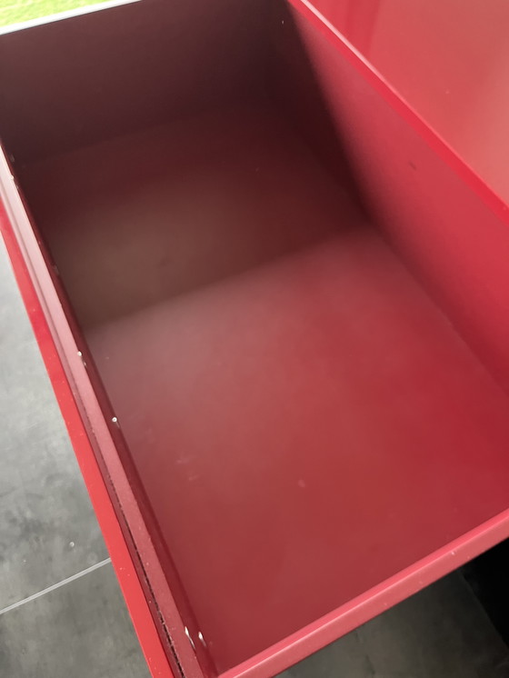 Image 1 of 1x Cappellini Lowboard Uni in Bordeaux High Gloss