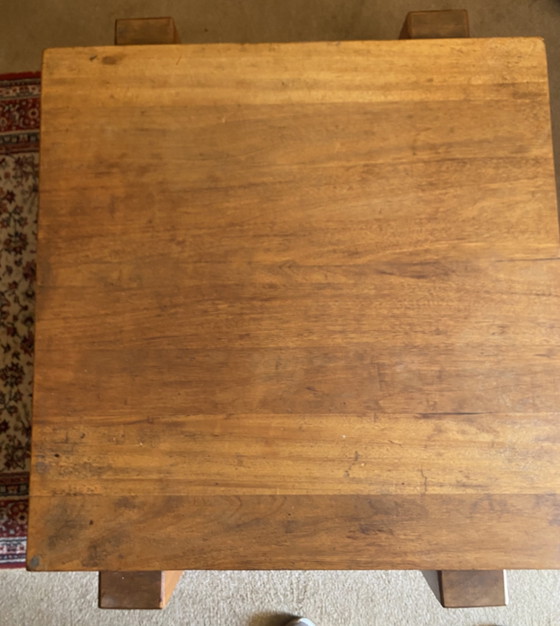 Image 1 of Brutalistische salontafel zeer stevig