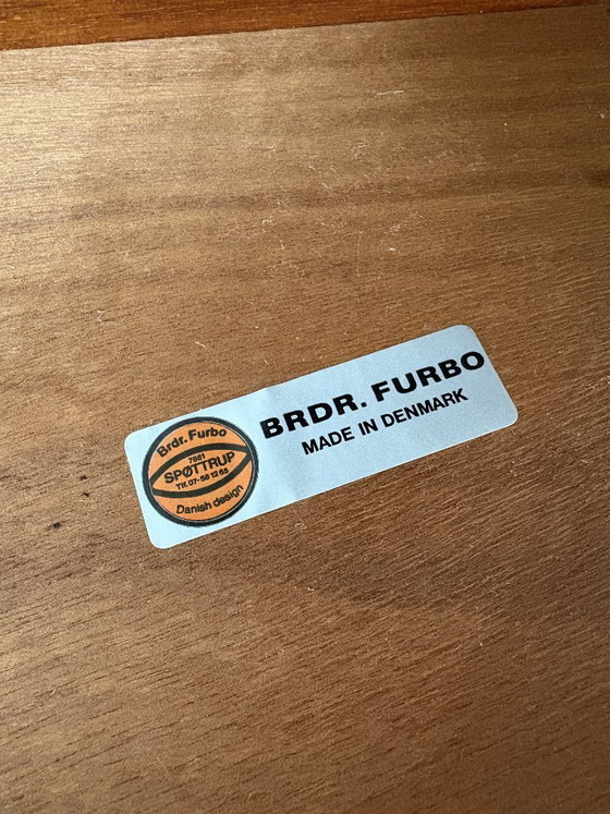Image 1 of Vintage Deense trolley / bijzettafel, BRDR Furbo