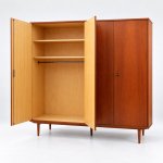 Vintage Mid-Century Wardrobe with Four Doors from the 1960s – Wood, Scandinavian (photo 38 of 40)