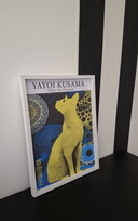 Yayoi Kusama original framed print.