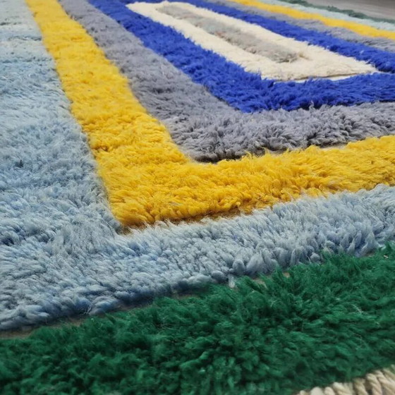 Gebroken wit Marokkaans vloerkleed met geometrische patronen, 250cm x 150cm – Vloerkleden en tapijten (photo 7 of 11)
